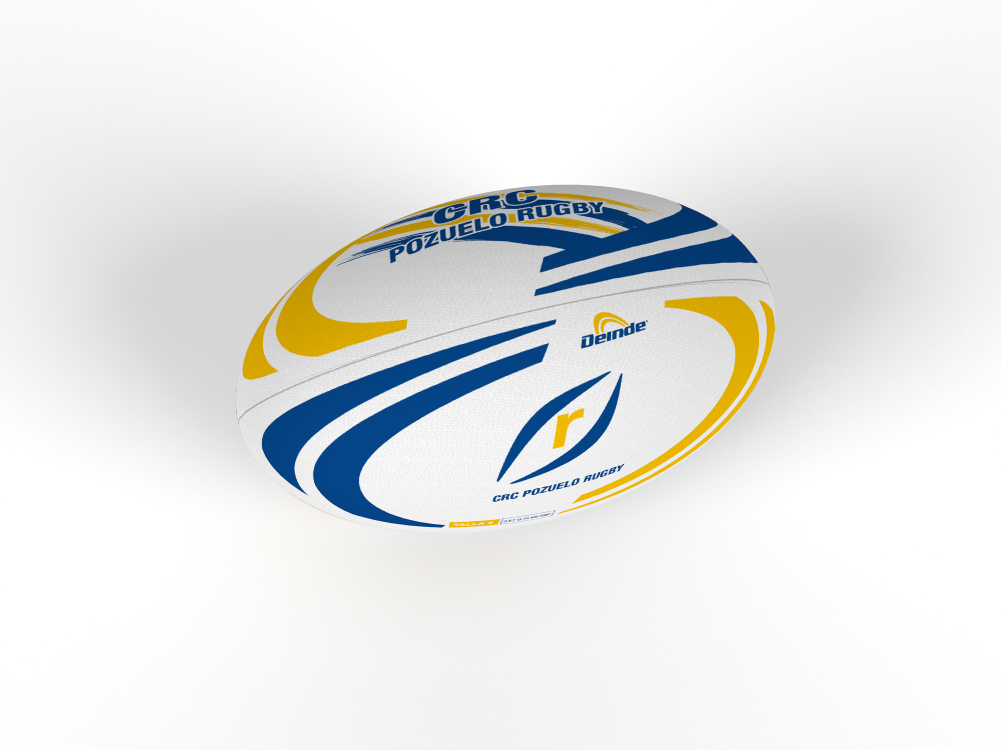 Balón rugby personalizado CRC Pozuelo Rugby Balón rugby personalizado CRC Pozuelo Rugby