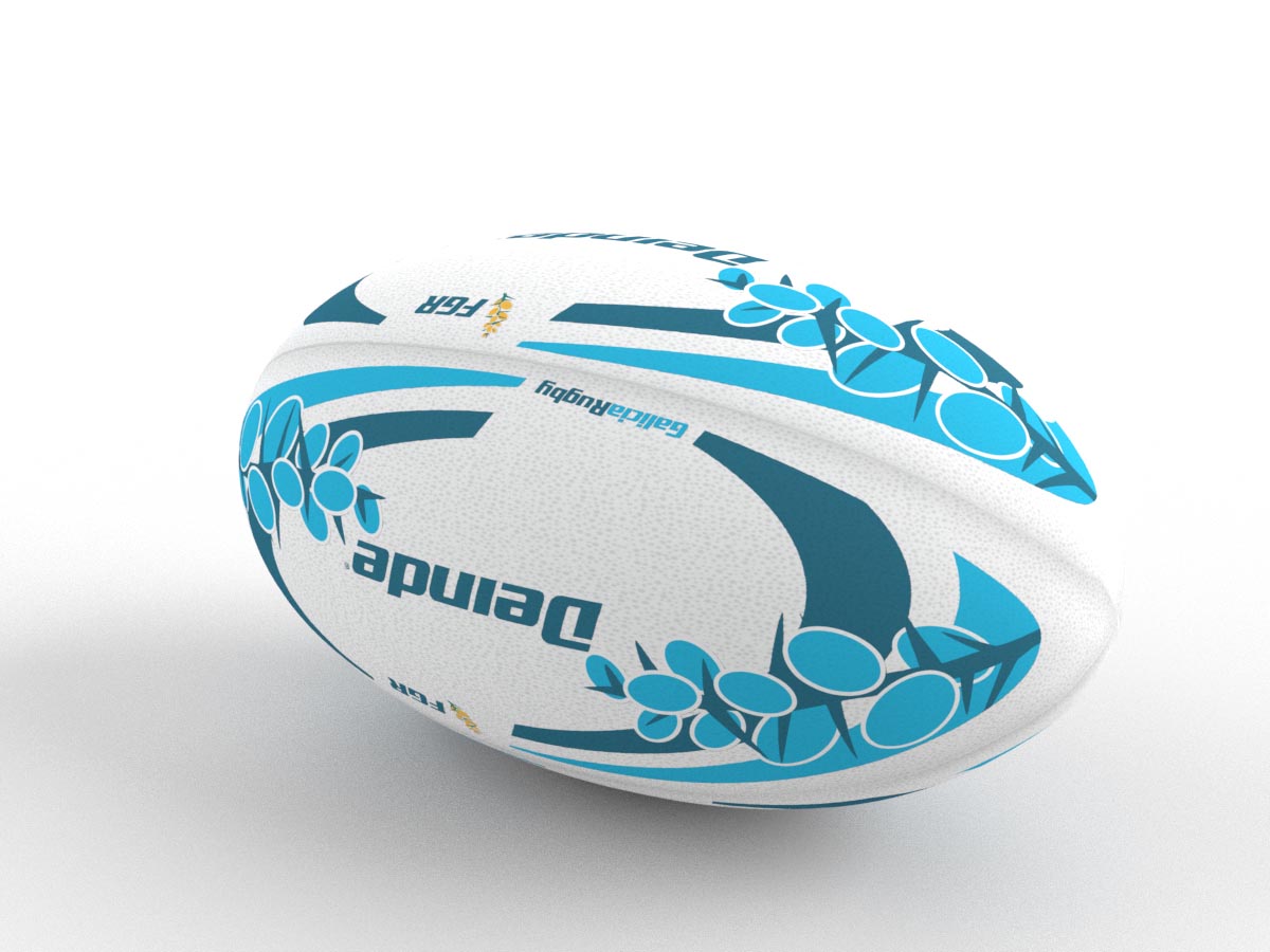 Balón Selección Gallega de Rugby