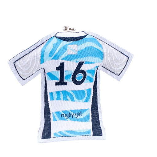 Llavero Camiseta Selección Gallega de Rugby