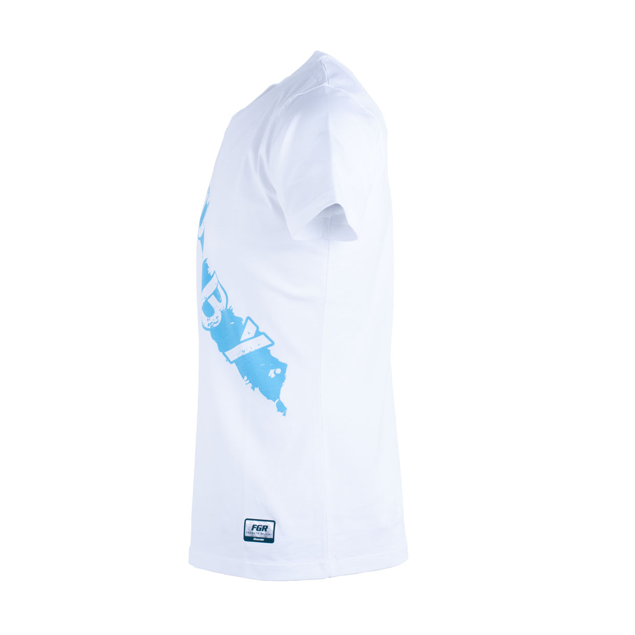 Camiseta Algodón Selección Gallega de Rugby - Blanca