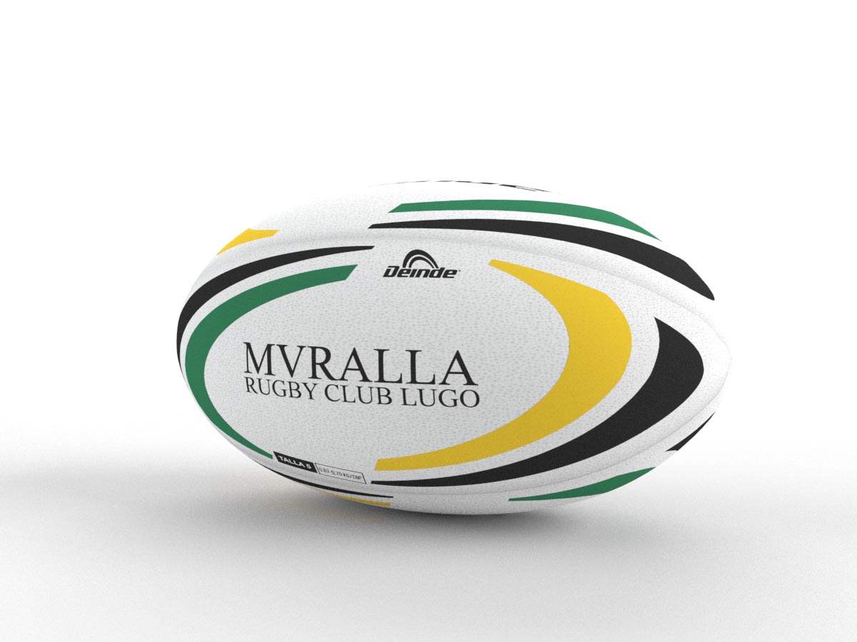 Modelo Balón Rugby DinD Personalizado