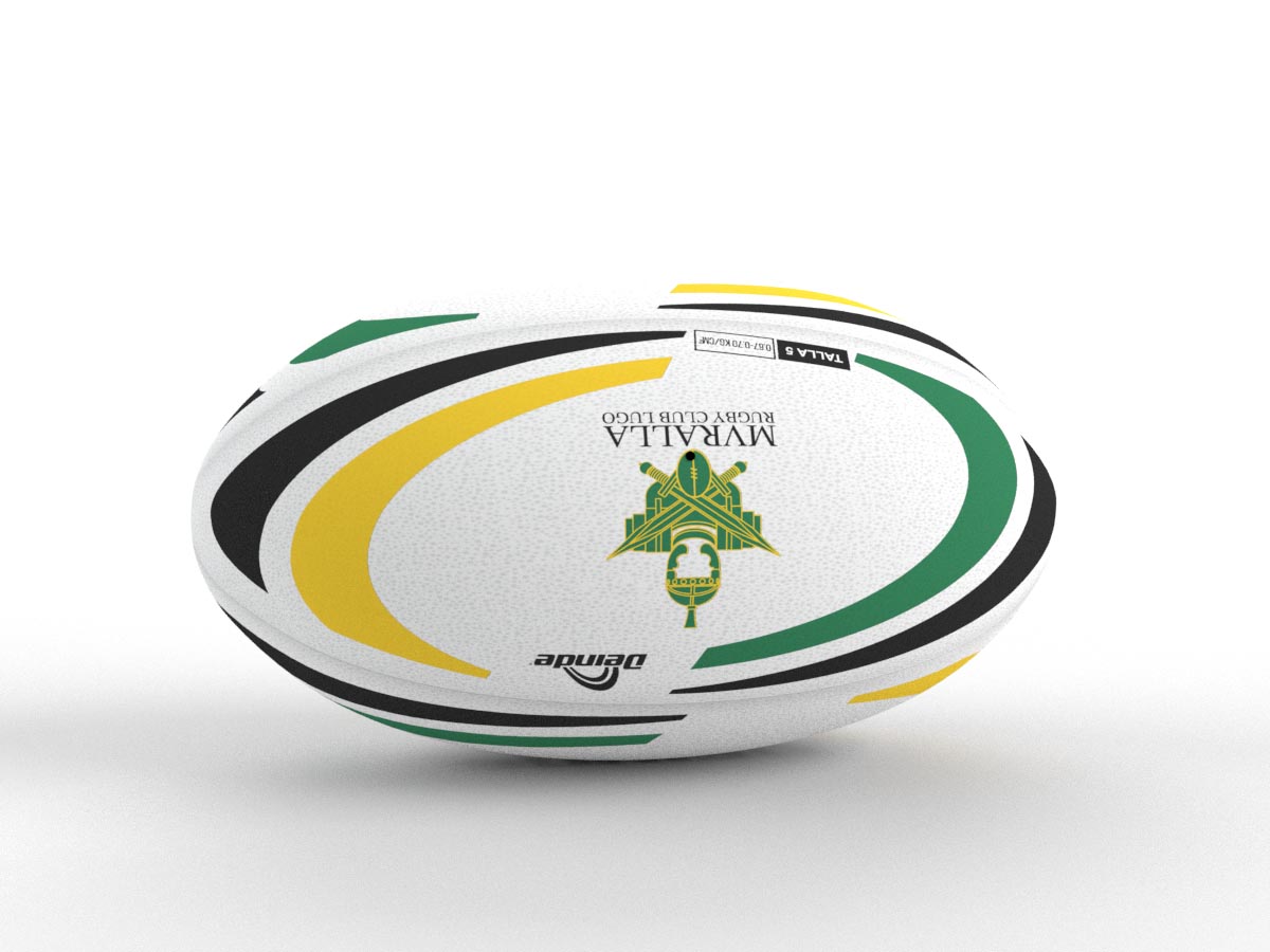 Modelo Balón Rugby DinD Personalizado