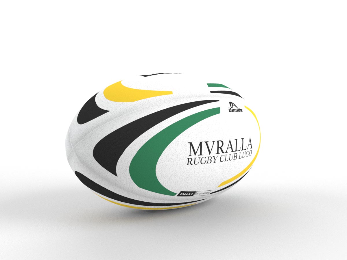 Modelo Balón Rugby DinD Personalizado