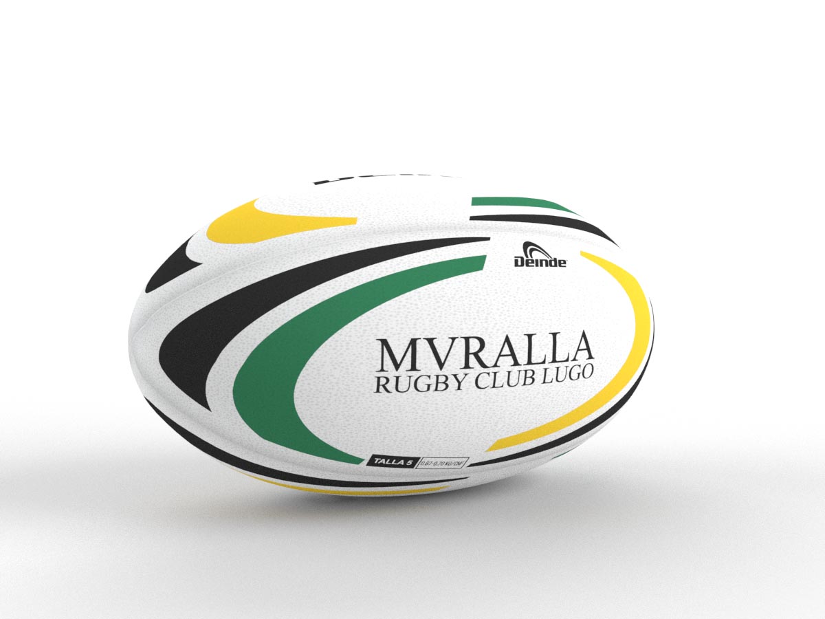 Modelo Balón Rugby DinD Personalizado