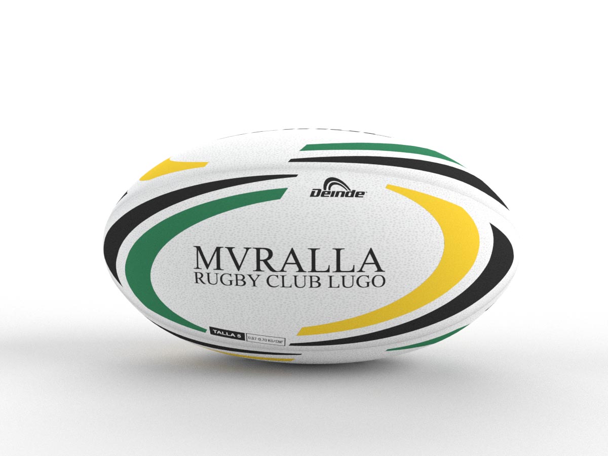 Modelo Balón Rugby DinD Personalizado