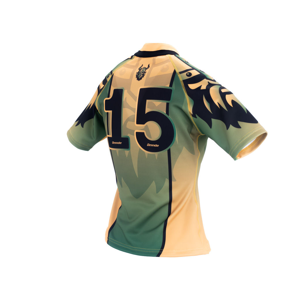Modelo Camiseta Rugby DinD VivA Fem