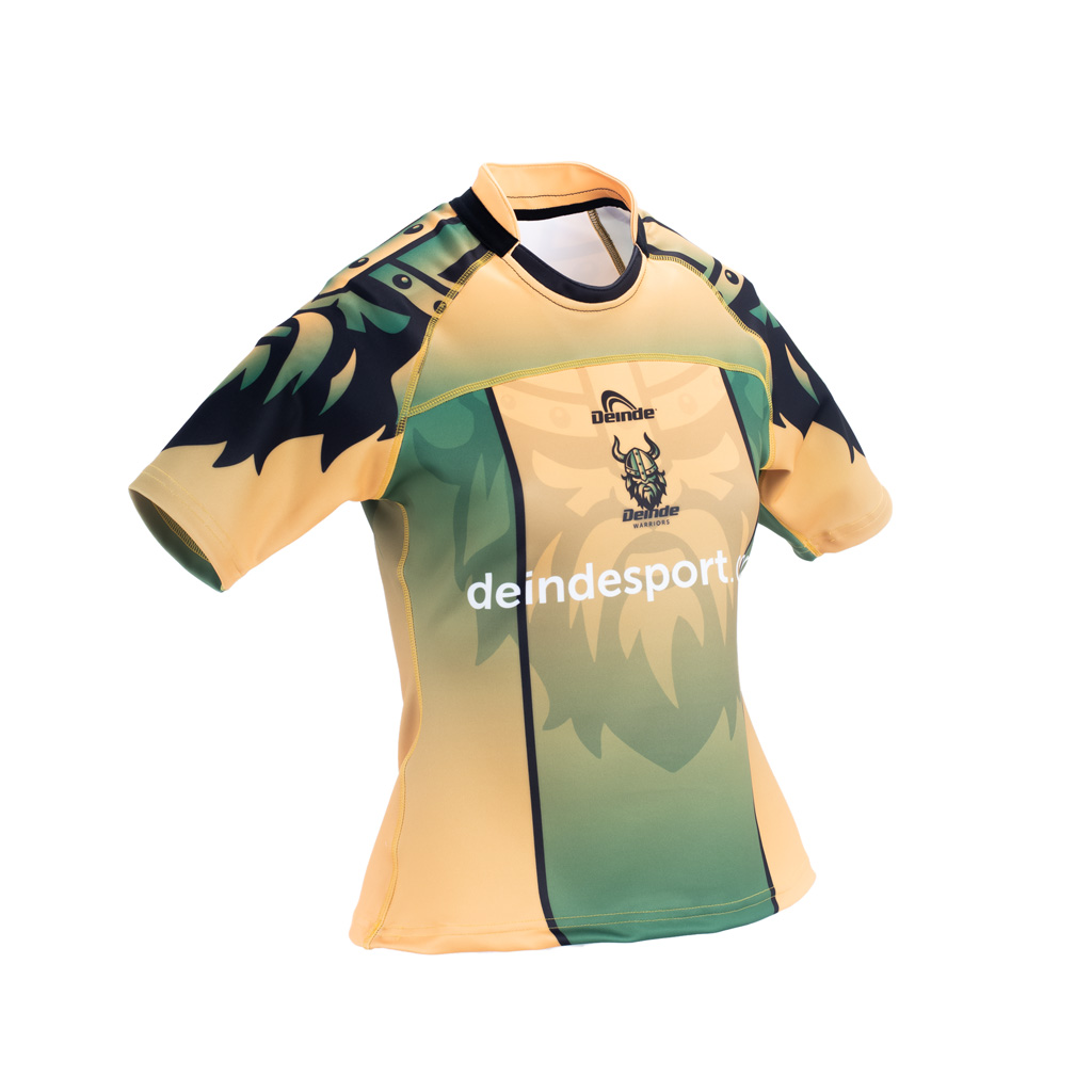 Modelo Camiseta Rugby DinD VivA Fem