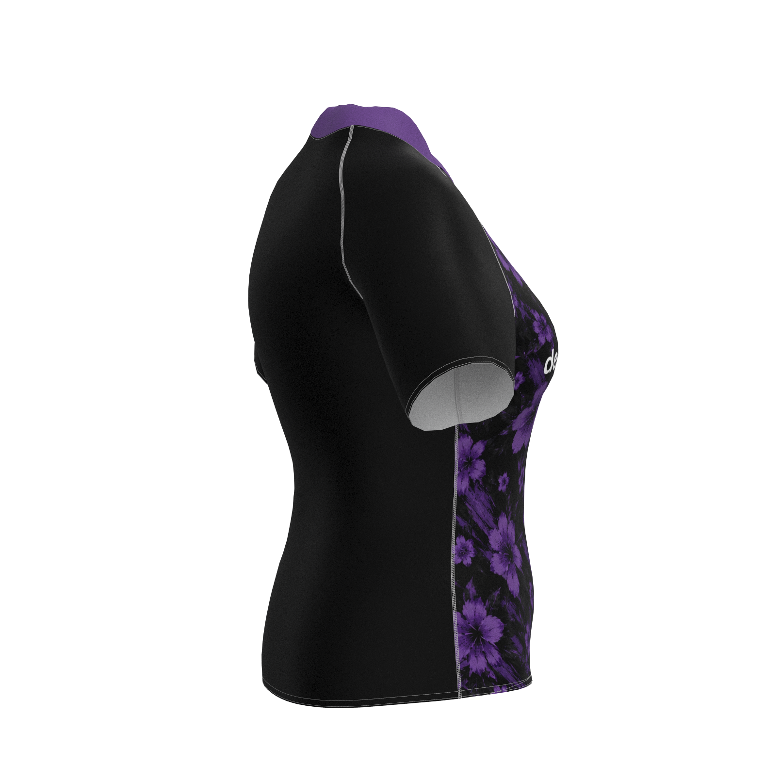 Modelo Camiseta Rugby DinD Power Fem