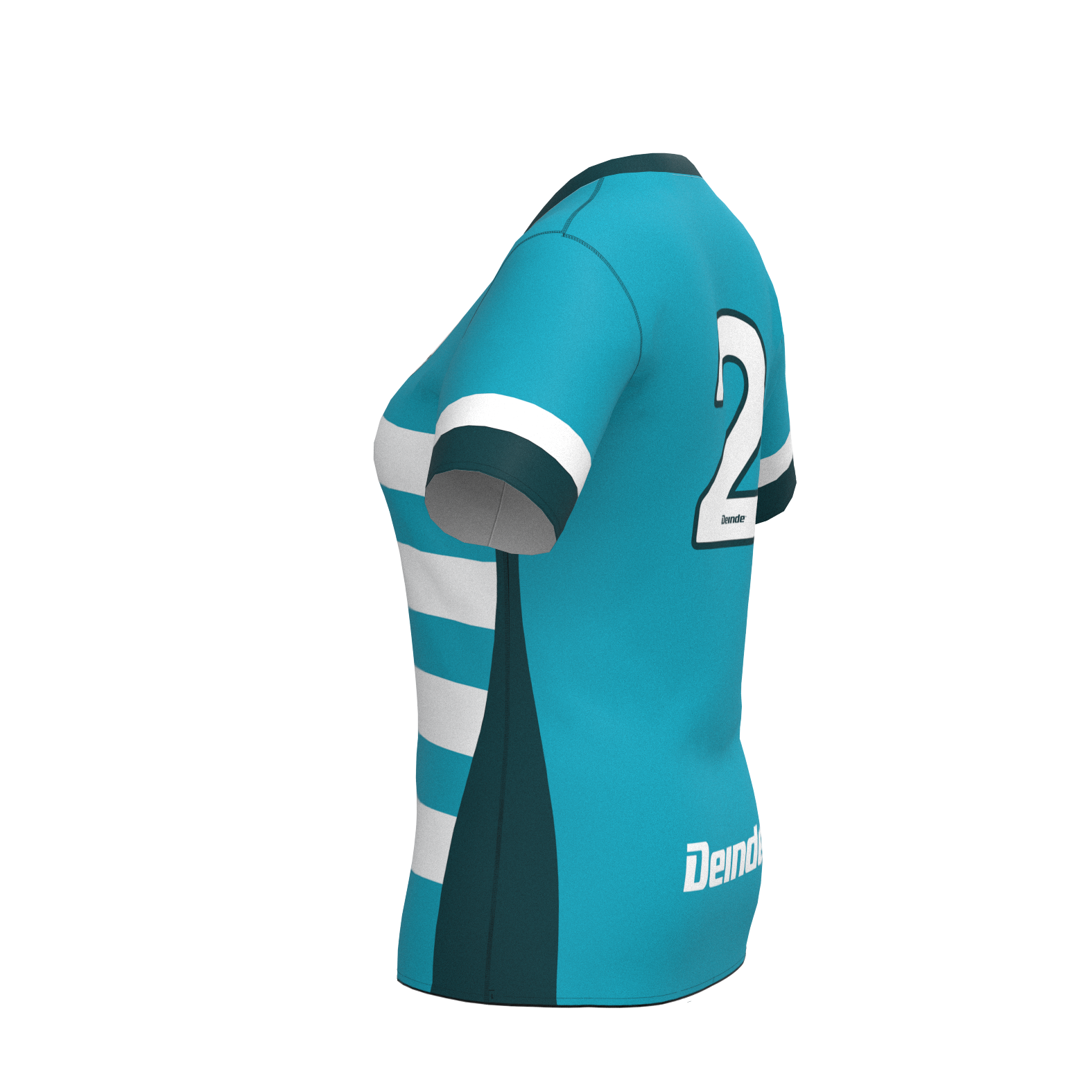 Camiseta Rugby DinD V-Neck Femenino