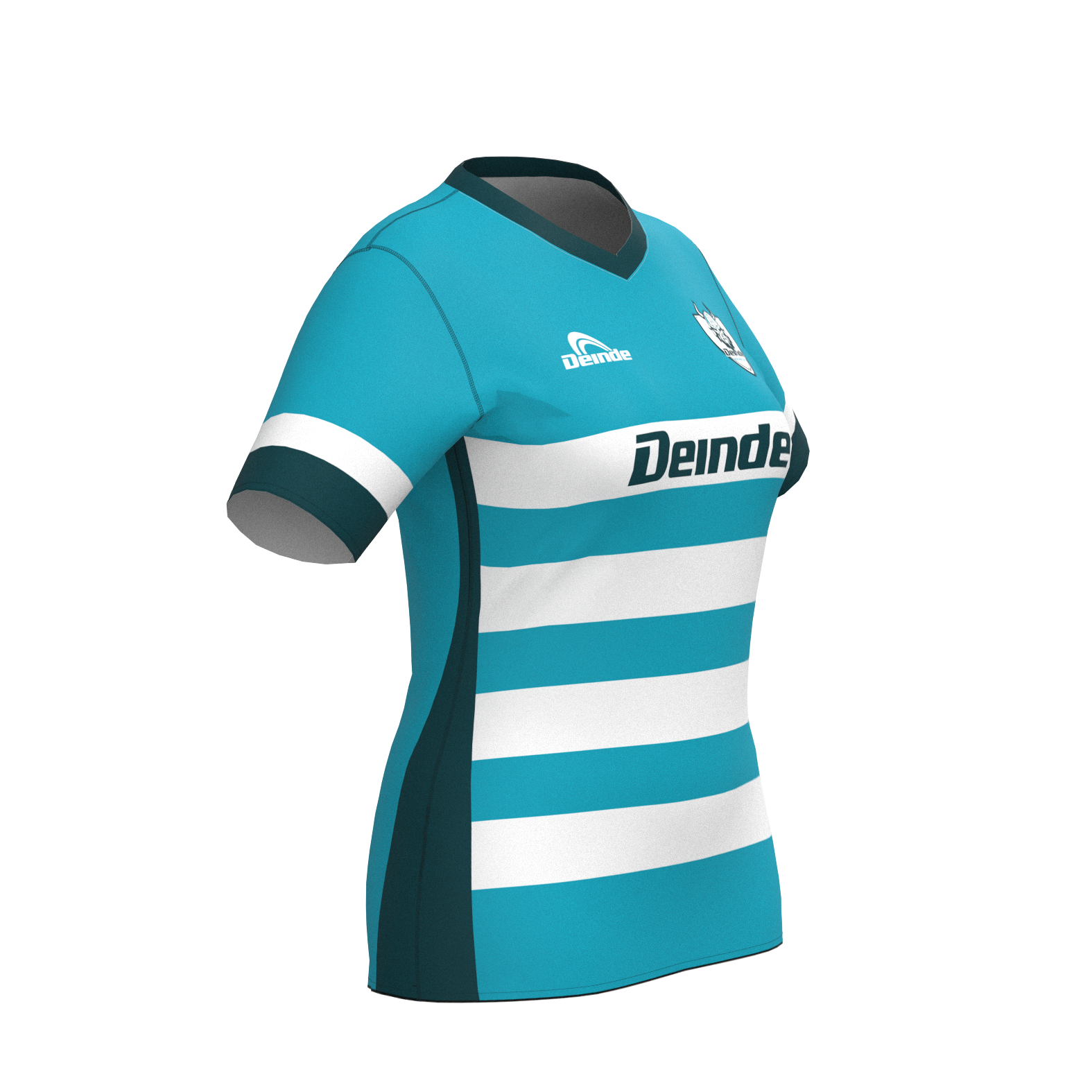 Camiseta Rugby DinD V-Neck Femenino