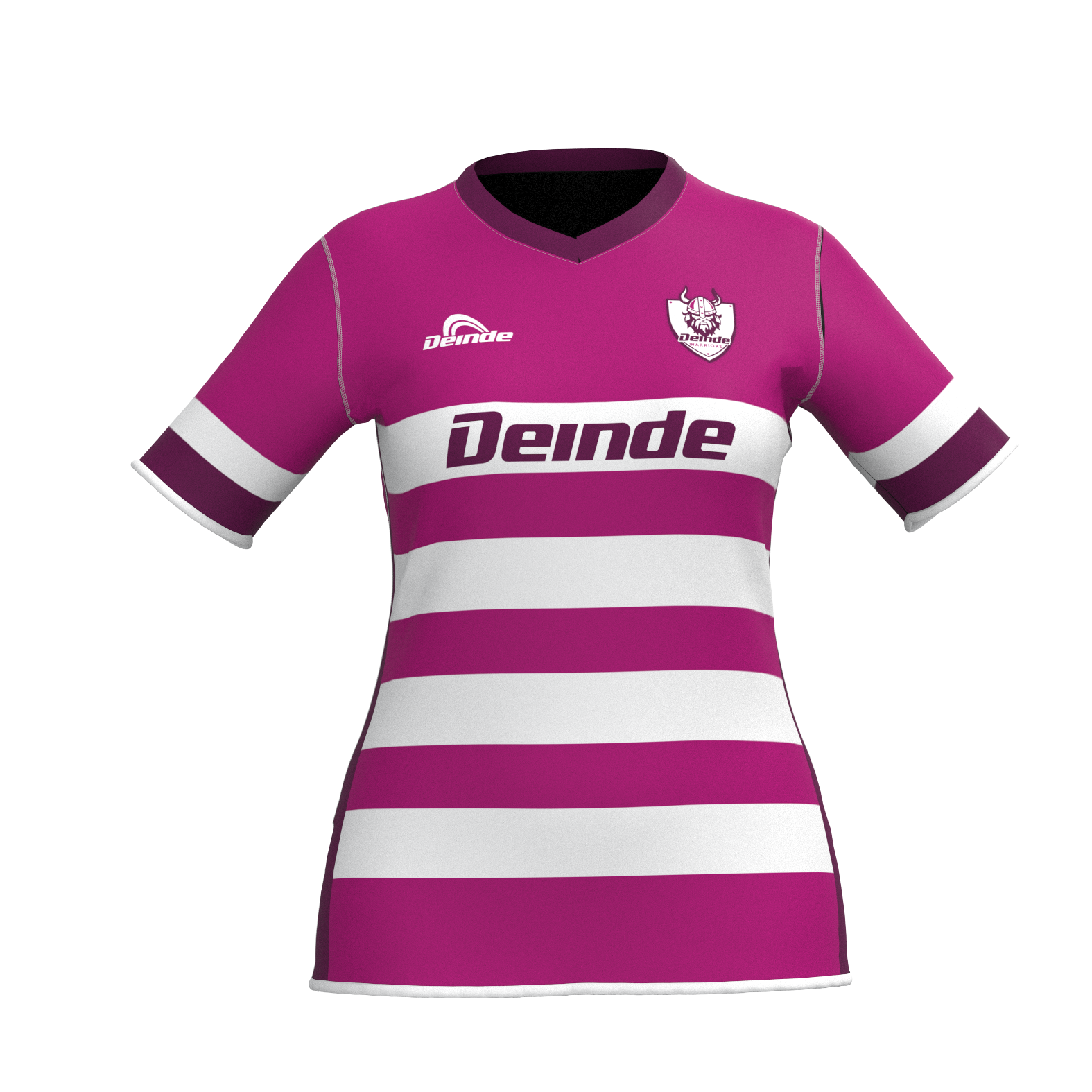 Camiseta Rugby DinD V-Neck Femenino Reversible