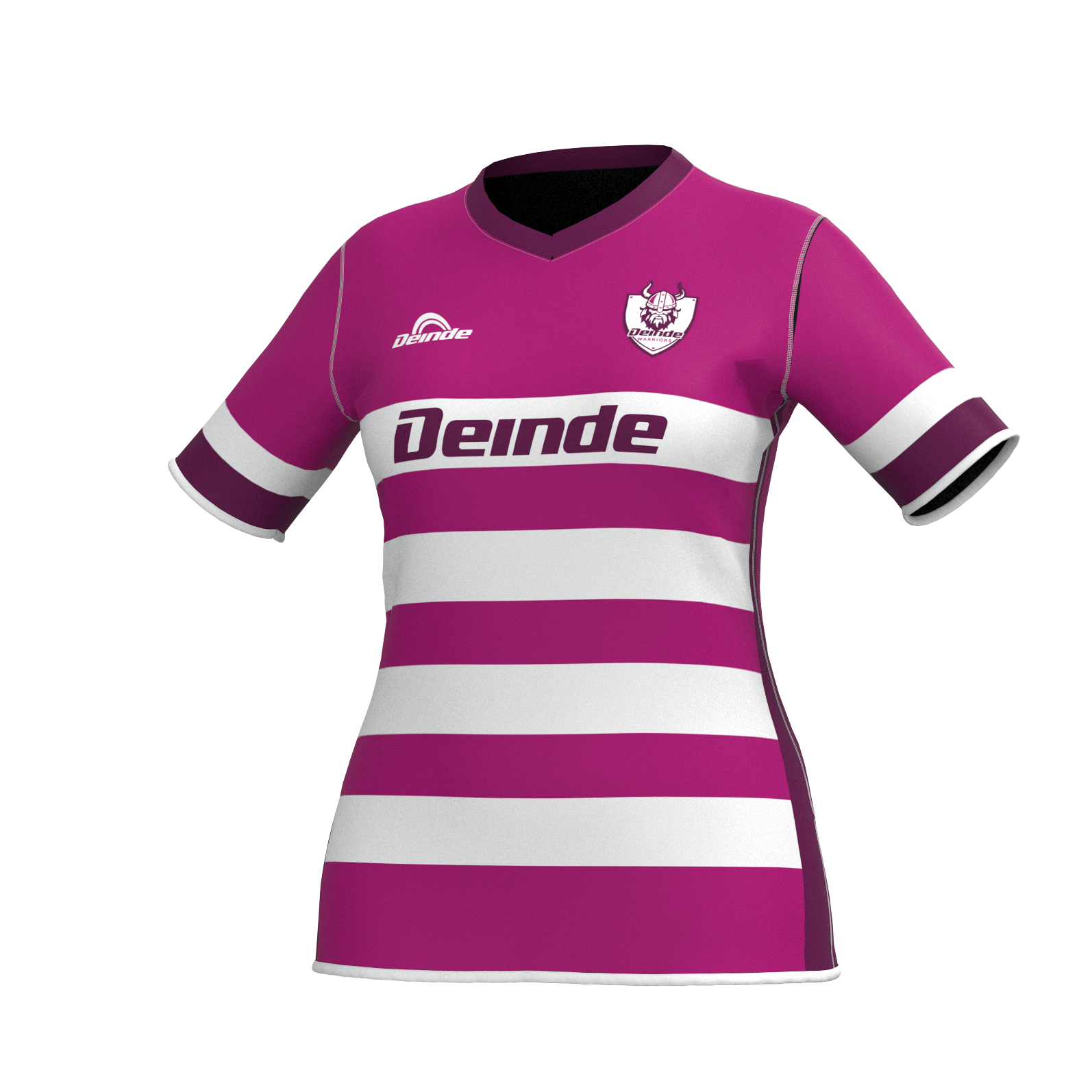 Camiseta Rugby DinD V-Neck Femenino Reversible