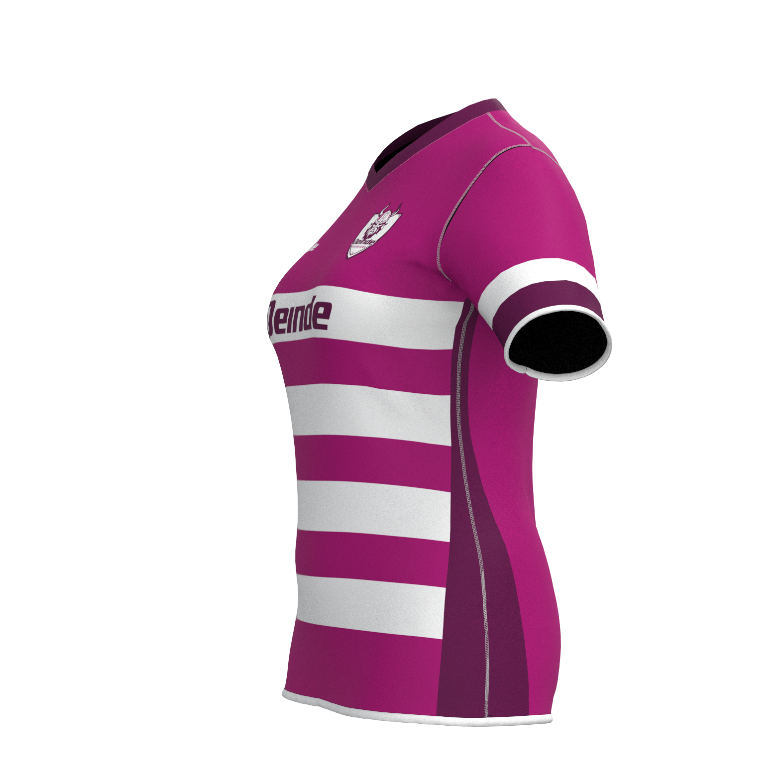 Camiseta Rugby DinD V-Neck Femenino Reversible