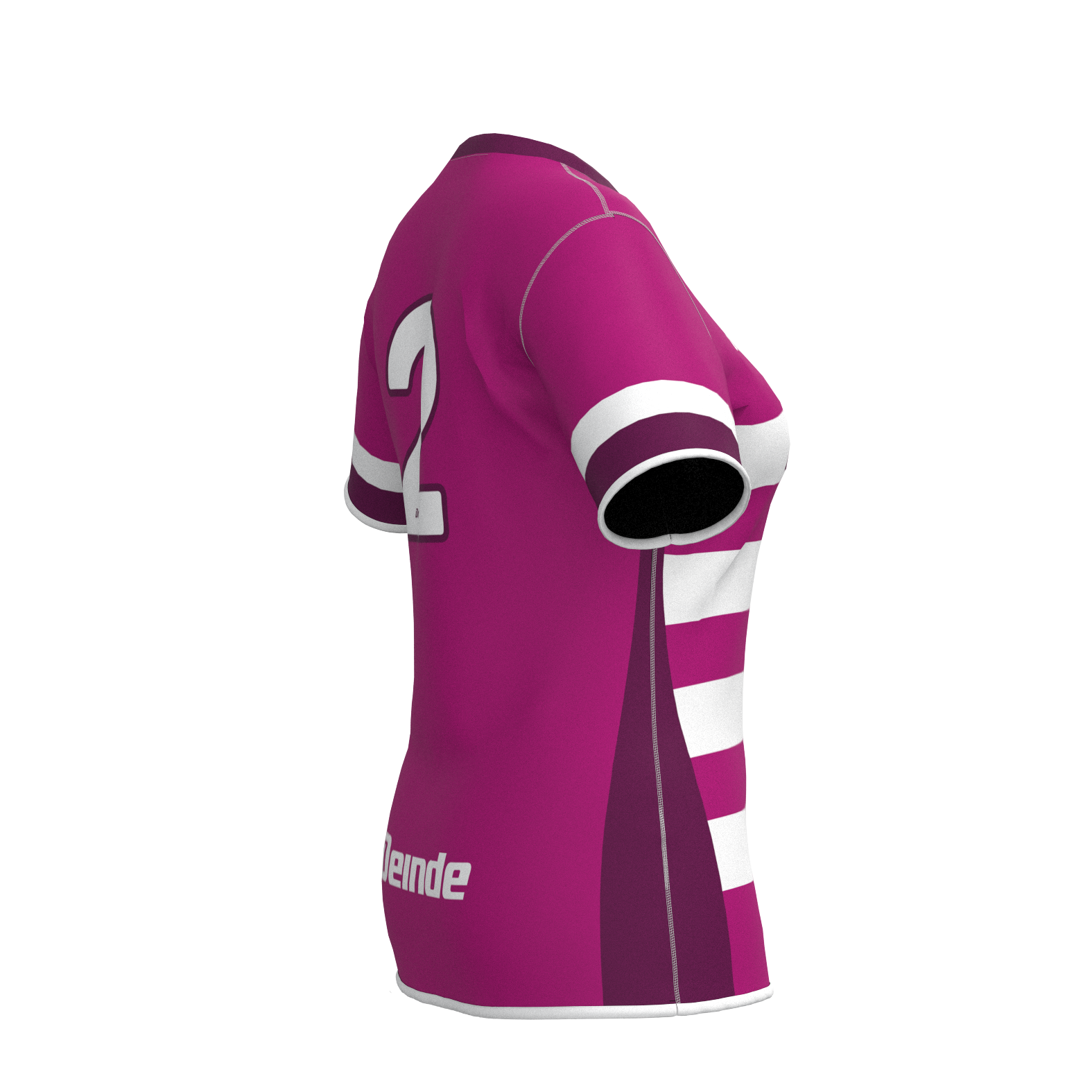 Camiseta Rugby DinD V-Neck Femenino Reversible