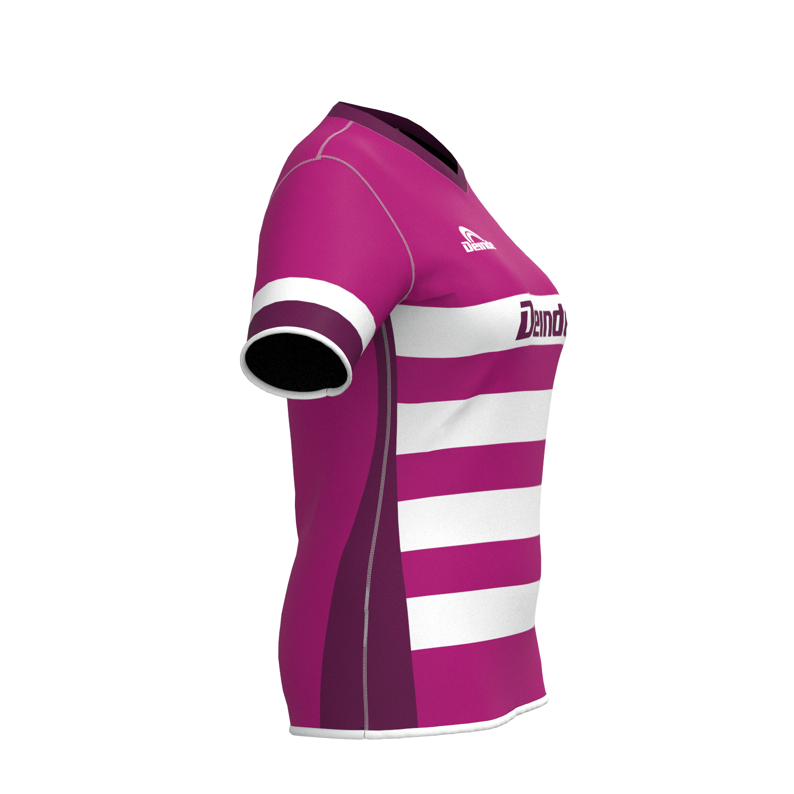 Camiseta Rugby DinD V-Neck Femenino Reversible