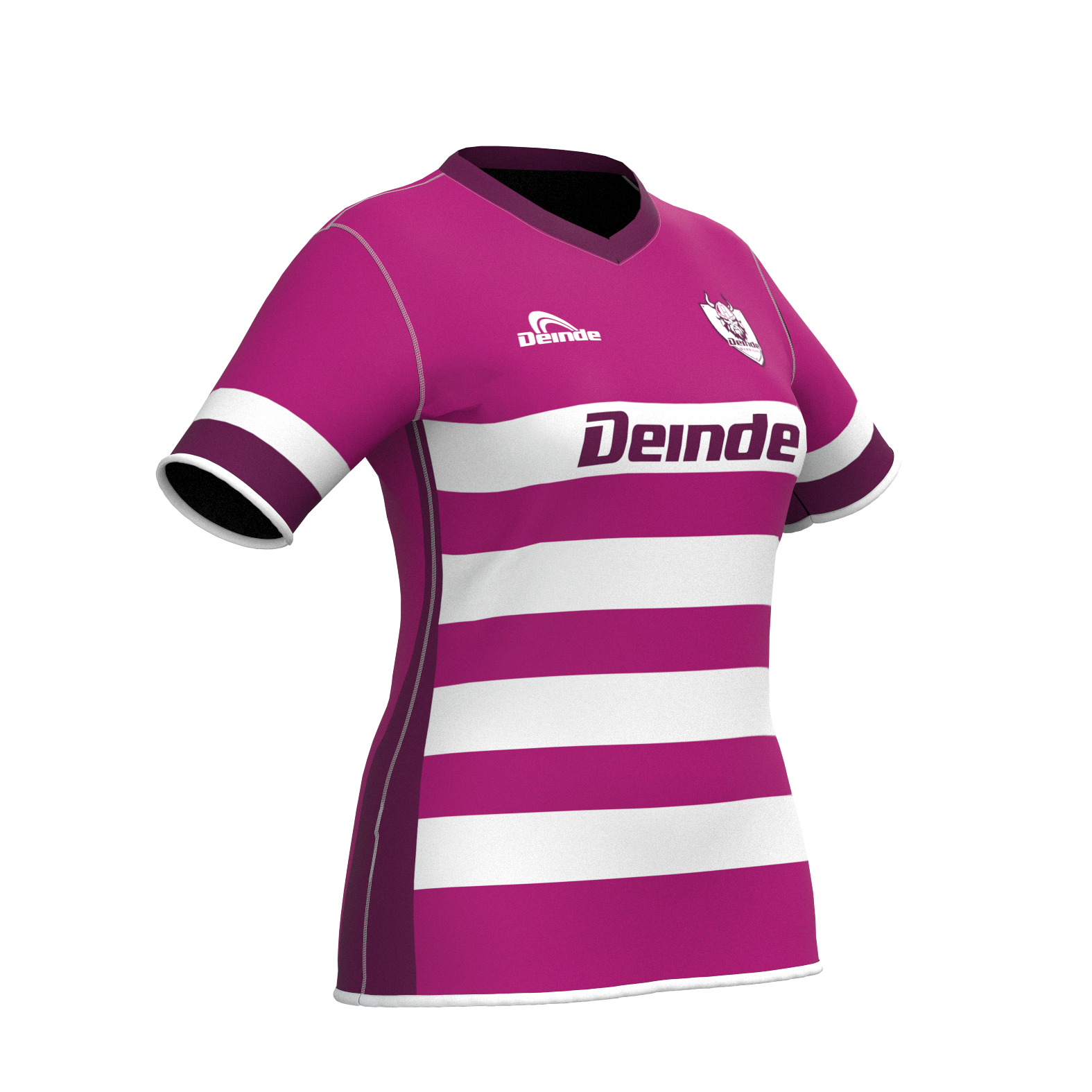 Camiseta Rugby DinD V-Neck Femenino Reversible
