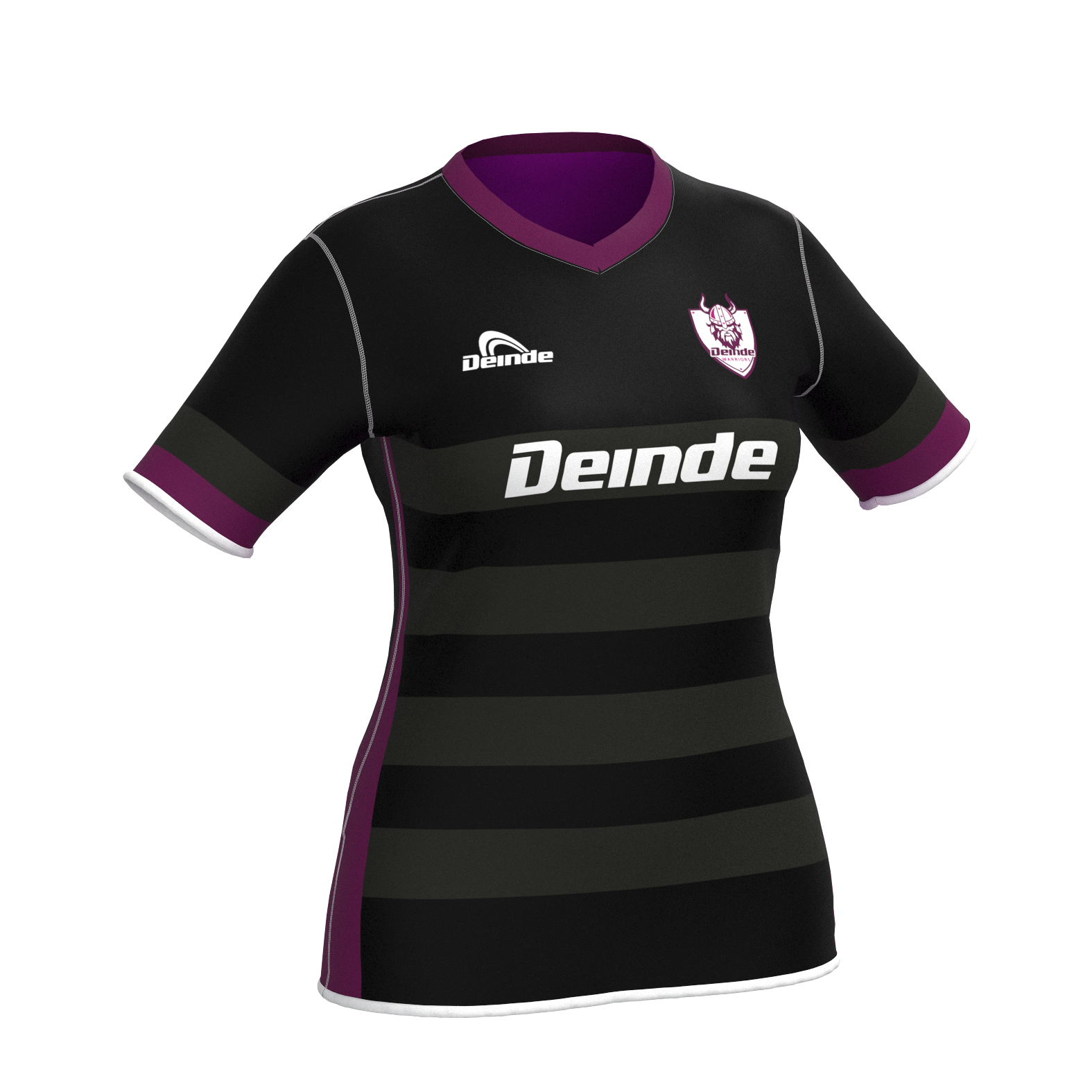 Camiseta Rugby DinD V-Neck Femenino Reversible