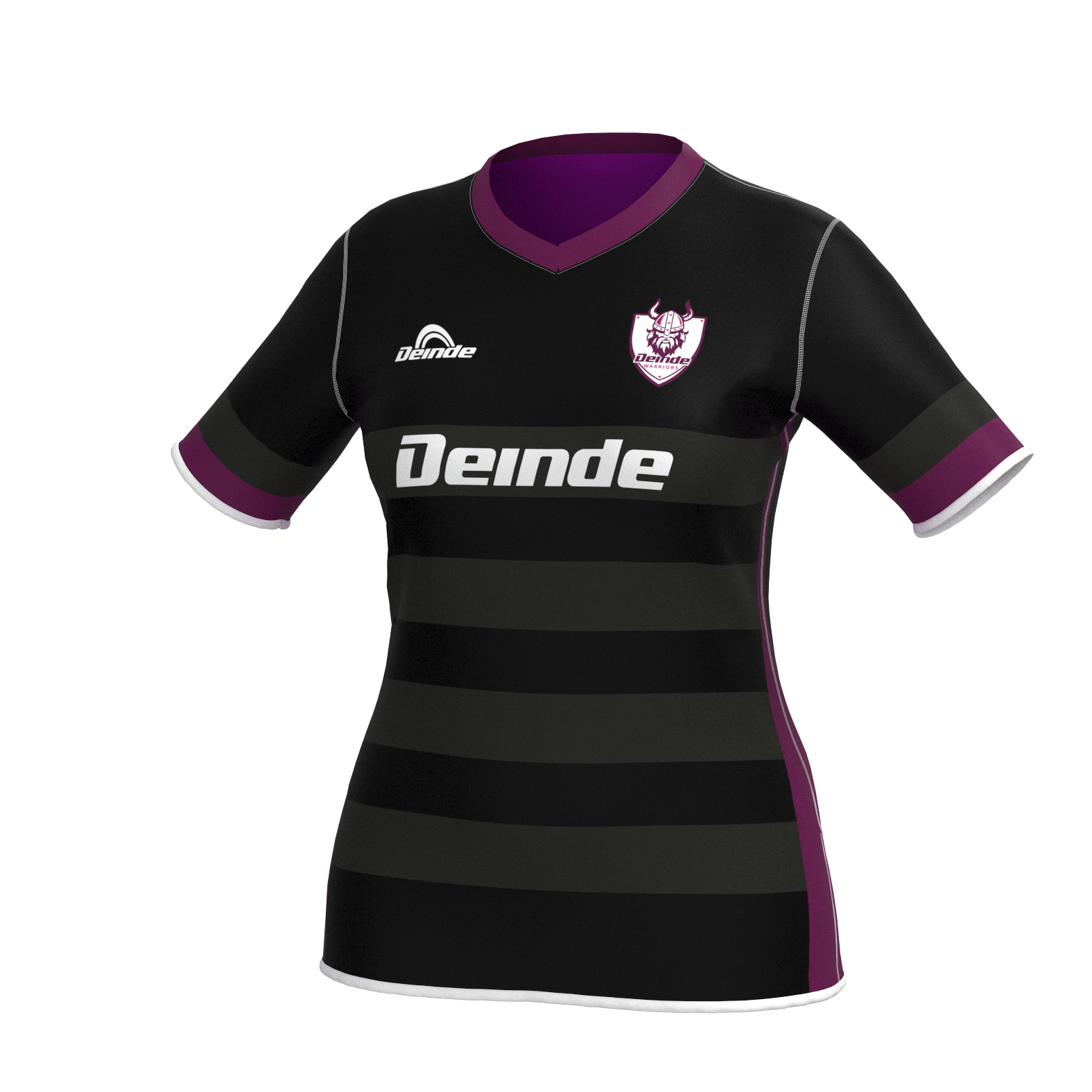 Camiseta Rugby DinD V-Neck Femenino Reversible