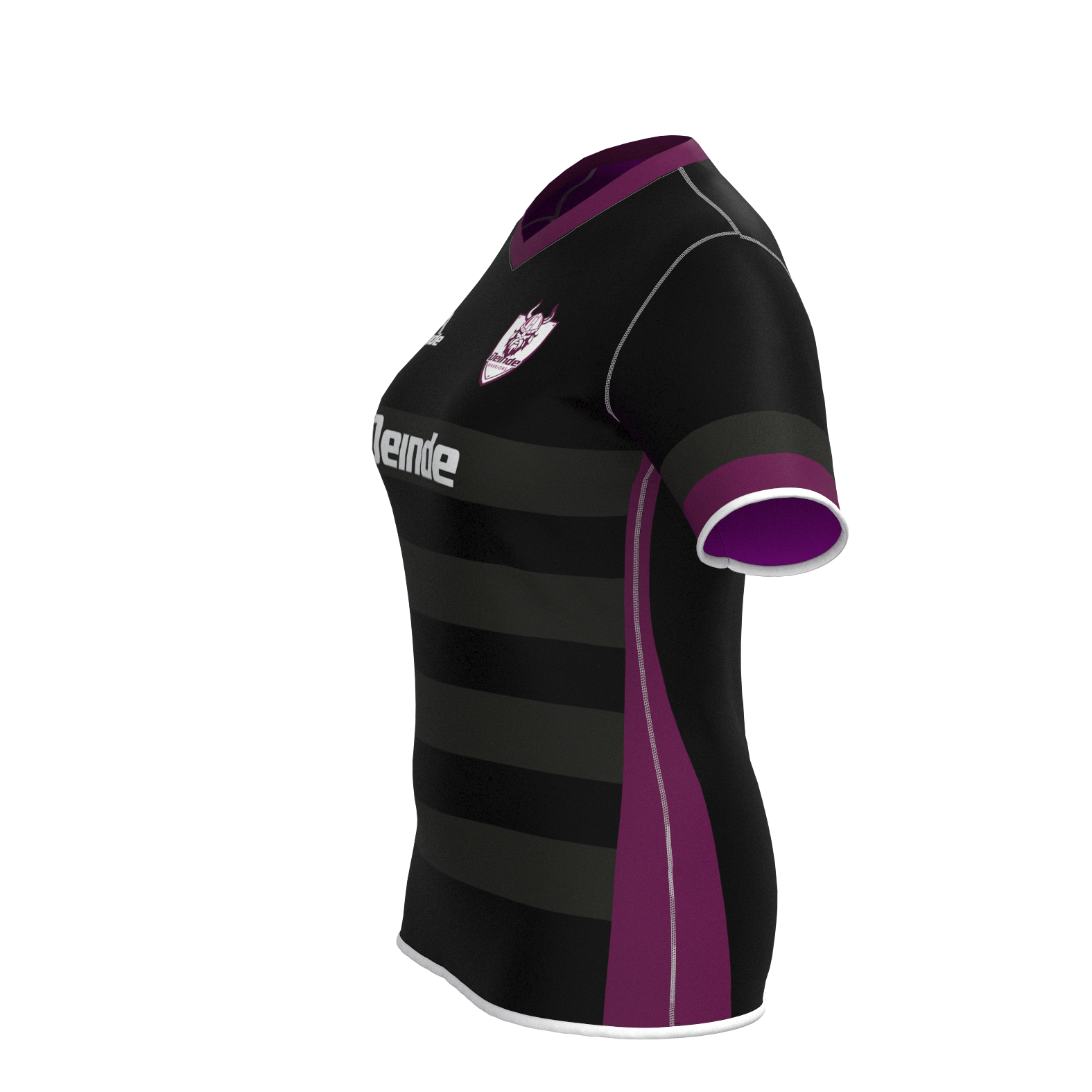 Camiseta Rugby DinD V-Neck Femenino Reversible