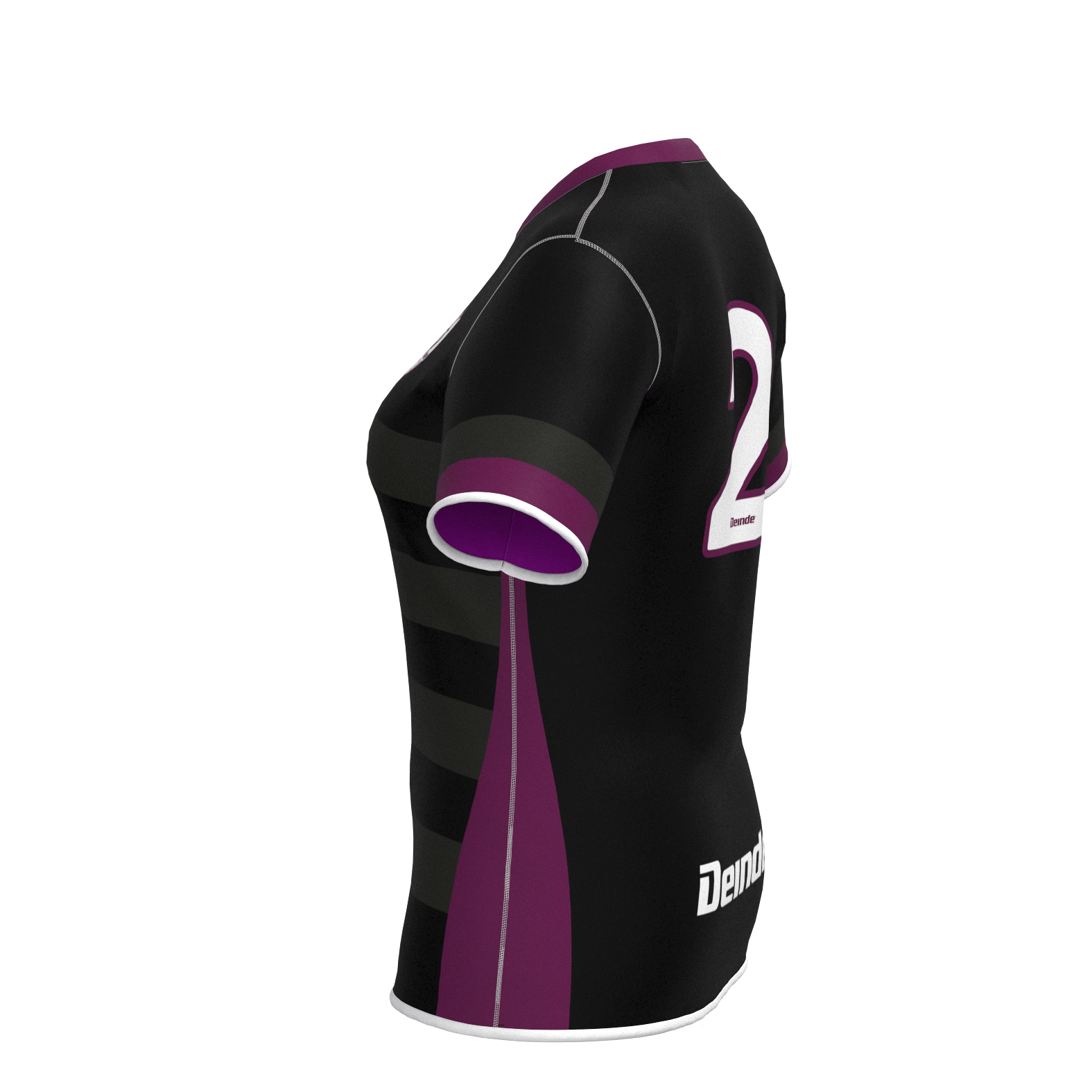 Camiseta Rugby DinD V-Neck Femenino Reversible