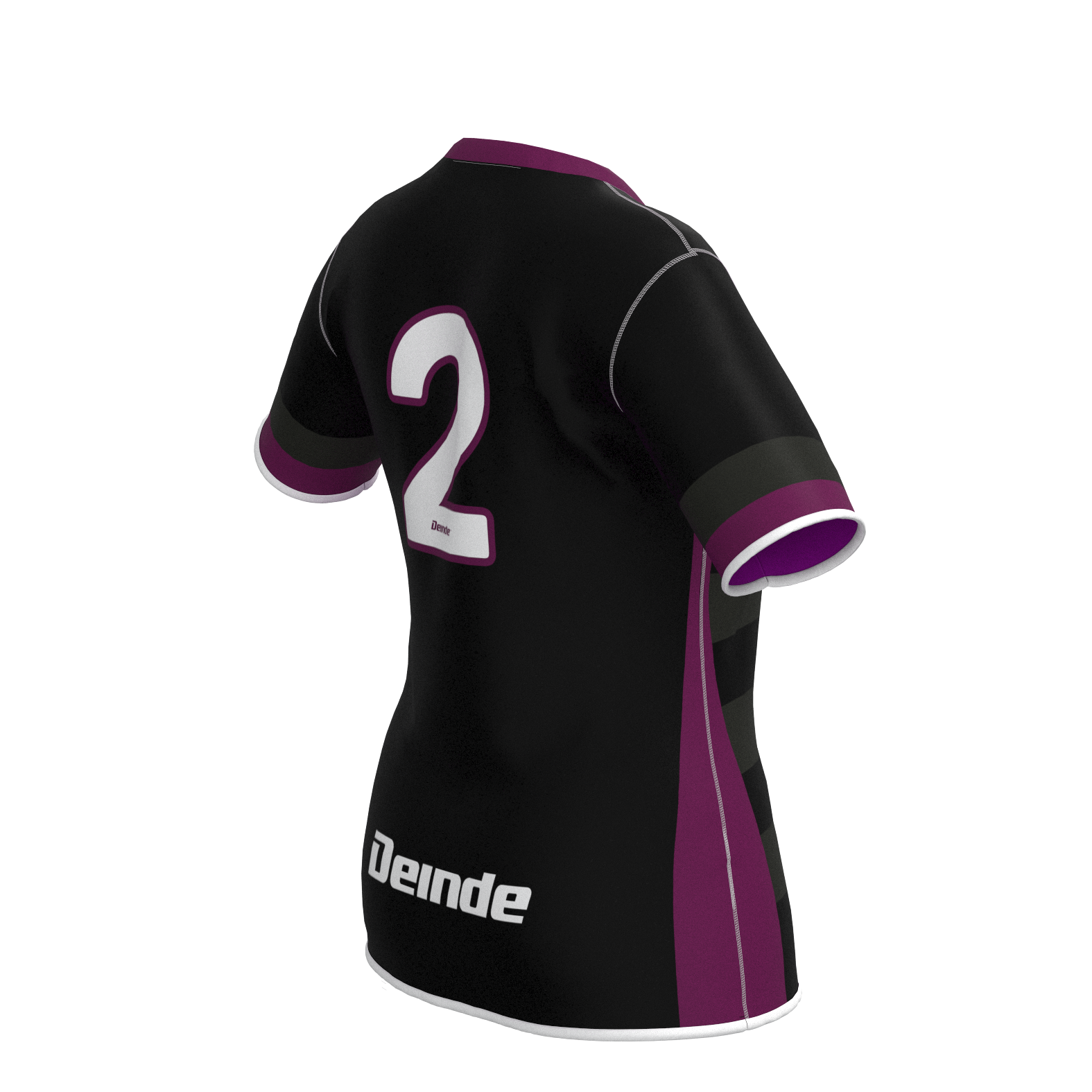 Camiseta Rugby DinD V-Neck Femenino Reversible