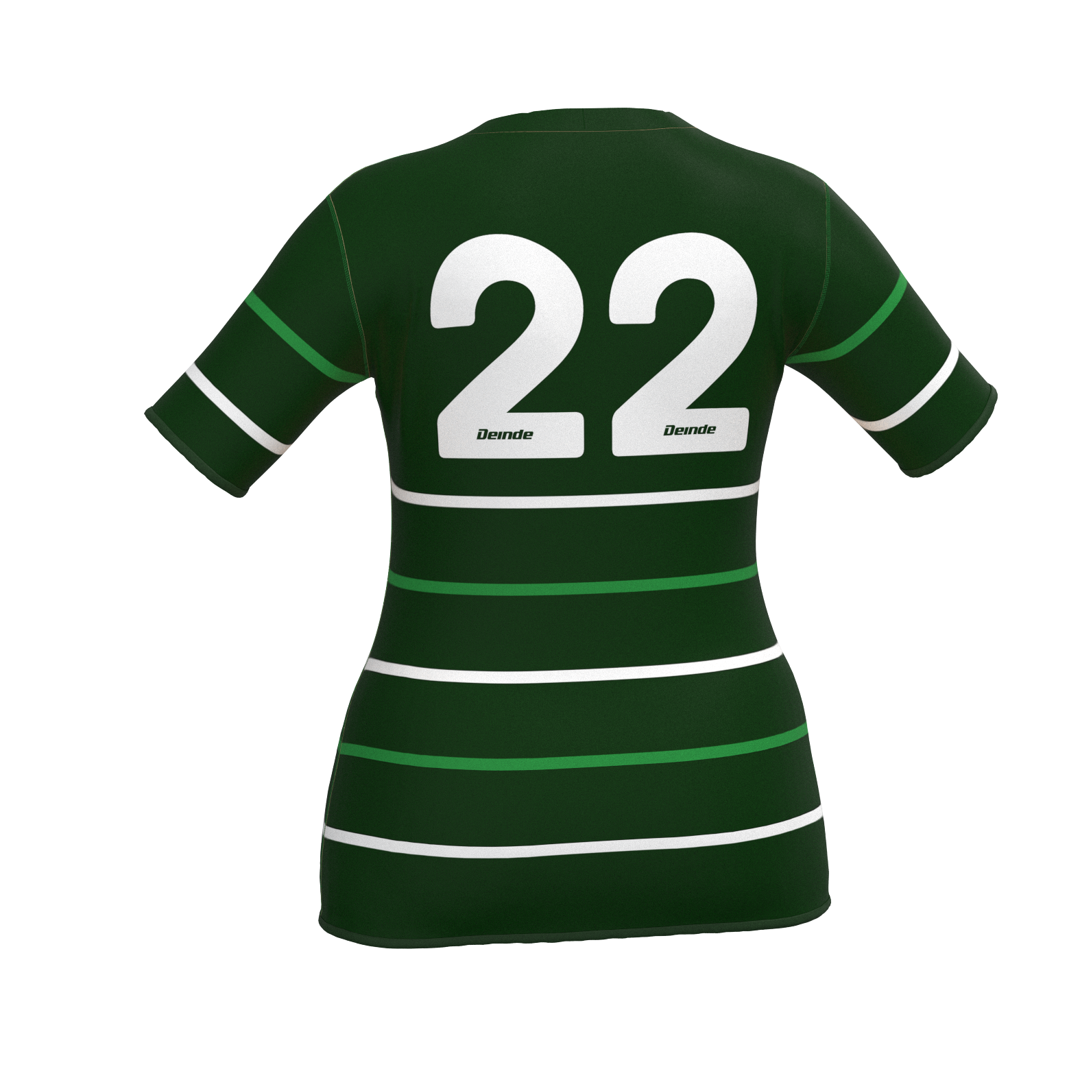 Camiseta Rugby DinD Básica Femenino Reversible