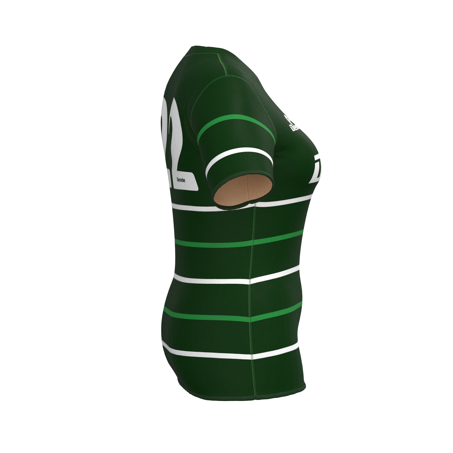 Camiseta Rugby DinD Básica Femenino Reversible