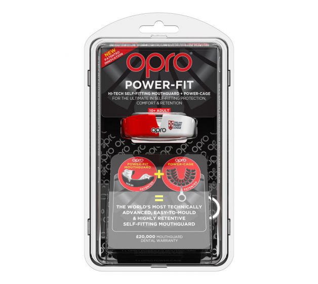 Protector Bucal Rugby OPRO Power-Fit England Rugby League