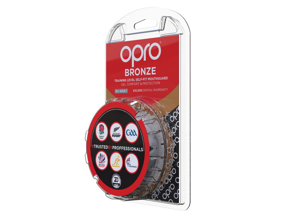 Protector Bucal Rugby OPRO Self-Fit Bronze