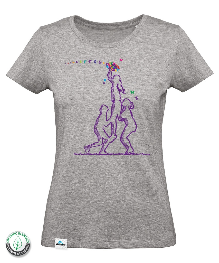 T-Shirt Rugby Touch Femme 