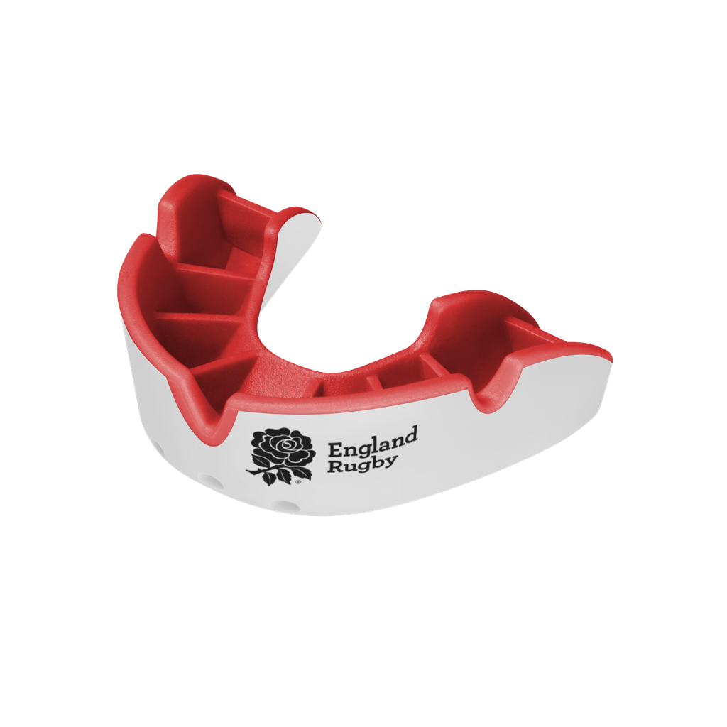 Protector Bucal Rugby OPRO Silver England Rugby