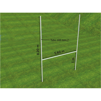 [G.5.1] Postes Rugby Metálicos