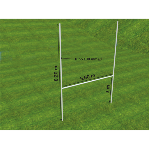 [G.5.1] Postes Rugby Metálicos