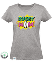 Camiseta Rugby Mom Mujer 