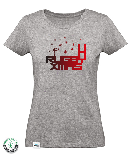 Camiseta Rugby Xmas H Mujer